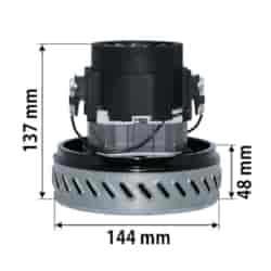 Saugturbine 1100 W 1-stufig