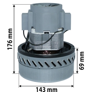 Saugturbine 1200 W 2-stufig