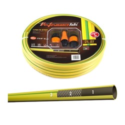 Garden hose PLAY 1/2  - 12,5 mm (15 m) - set