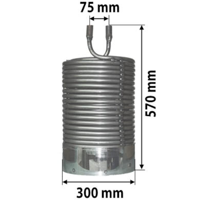 Coil for high pressure cleaner  Kr  750/1165