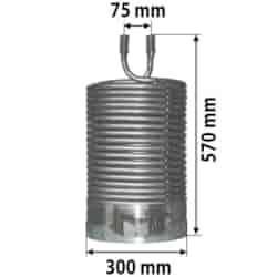 Coil for high pressure cleaner  Kr  750/1165