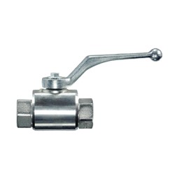 Ball valve 3/8  F 500 bar - INOX
