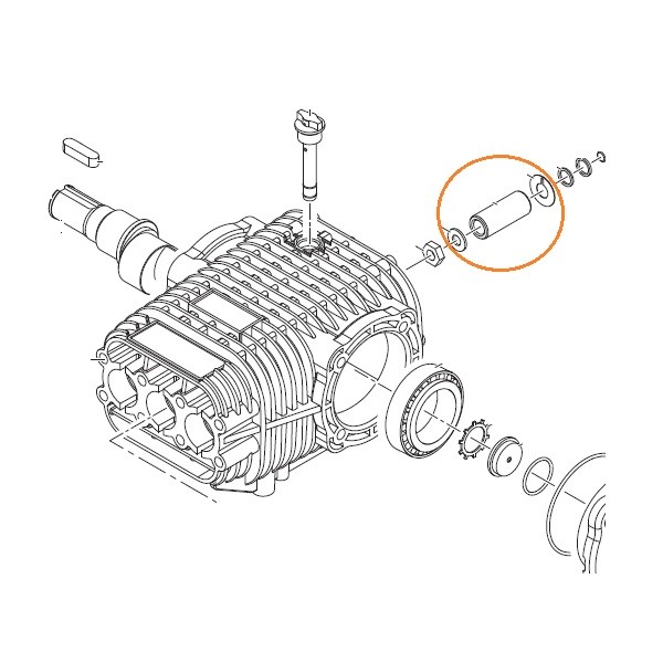 Keramická puzdro DN18 Comet K, FDX, KM