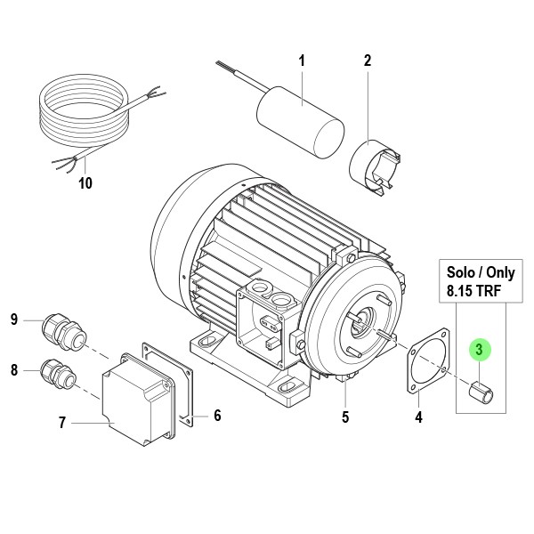 Sleeve čerpadlo/MEC112 Comet