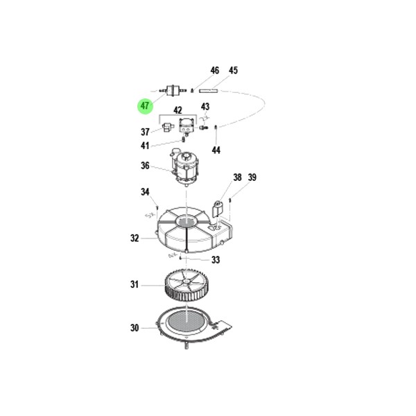 Fuel filter Comet