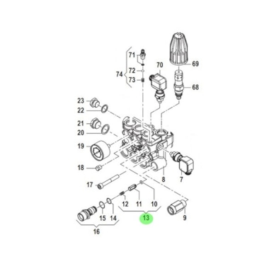 Non return valve Comet LW