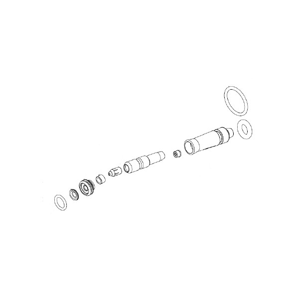 Repair kit for rotary nozzle 255 bar 075