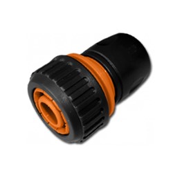 Quick coupling for hose 1/2  - 5/8  without water
