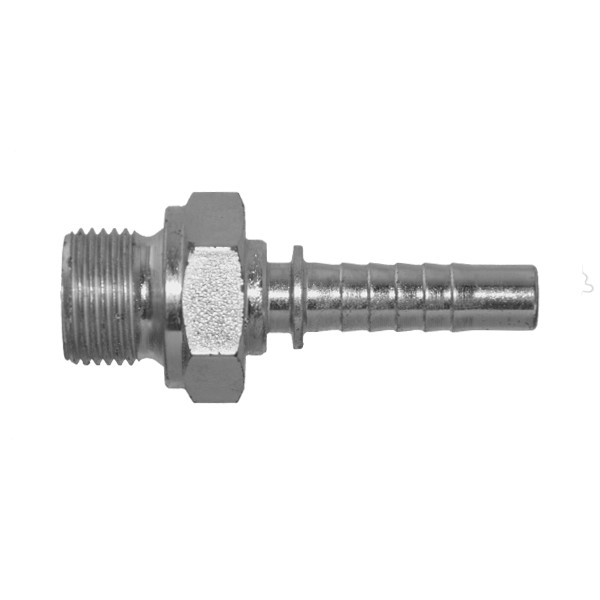 Crimp nipple DN12 - 3/8 M