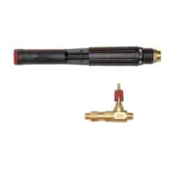 Lanca piany LS12 2,1 mm + injektor 1,4 mm czerwona