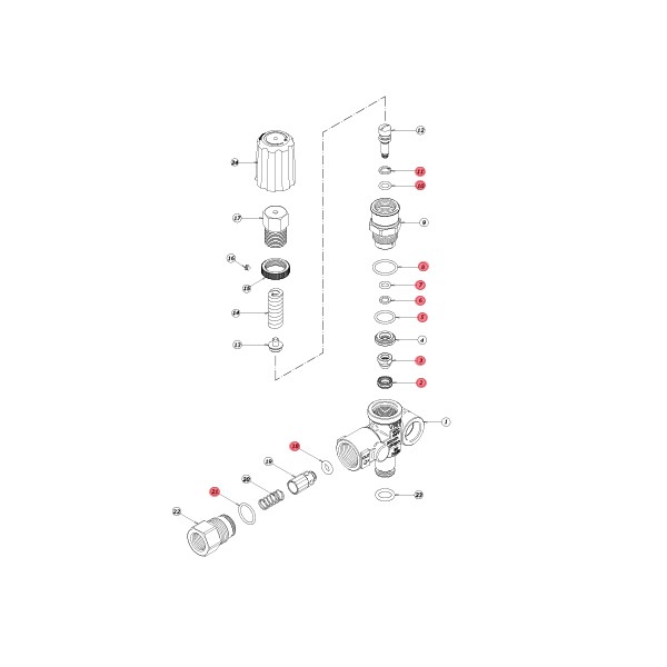 Spare parts for VRF2