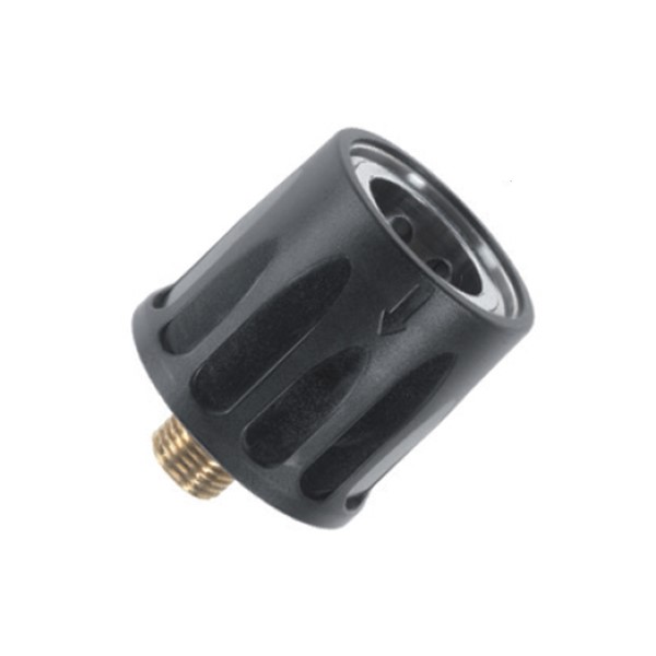 Quick coupler 20 mm INOX + PVC 1/4  M - socket