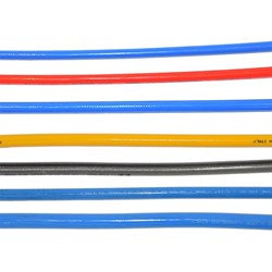 Thermoplastic hose DN 12 120 bar Blue Special Food