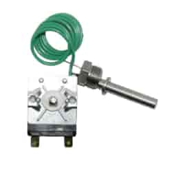 Termostat 30 - 150°C  3/8M  1520/8x44,5 mm