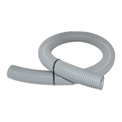 Elastic PVC suction hose DN38 - grey
