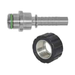 Końcówka DN10 M22 F -  K  krótka INOX