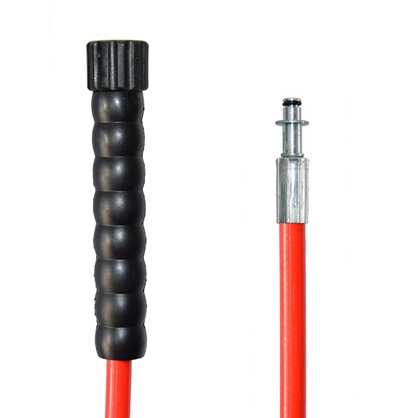 Termoplastová hadica červená Std 8/330 8m M22F2k-nipple10