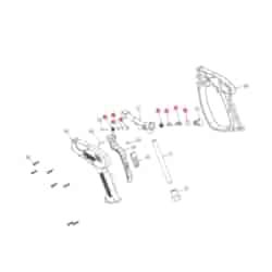 Komplet naprawczy - pistolet MV951 - freeze stop
