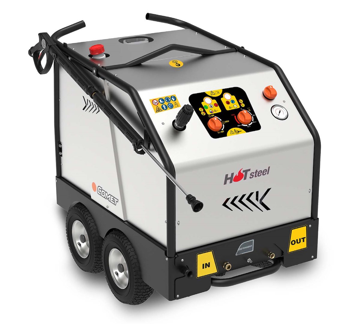 Horúca voda High-Pressure Cleaner KF oceľ 21/250