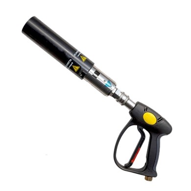 Spray gun with MULTI JET 3 lance