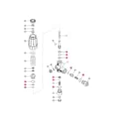 Komplet naprawczy - by pass VRT3 niklowany
