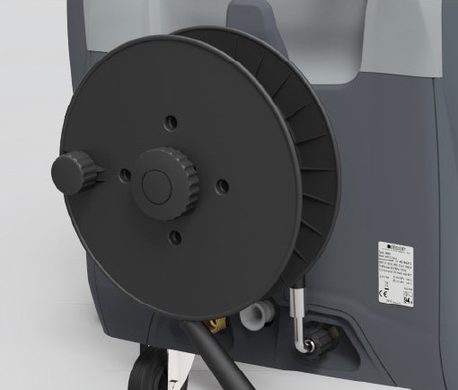 Hose reel KM Comet - without hose (max 15m)
