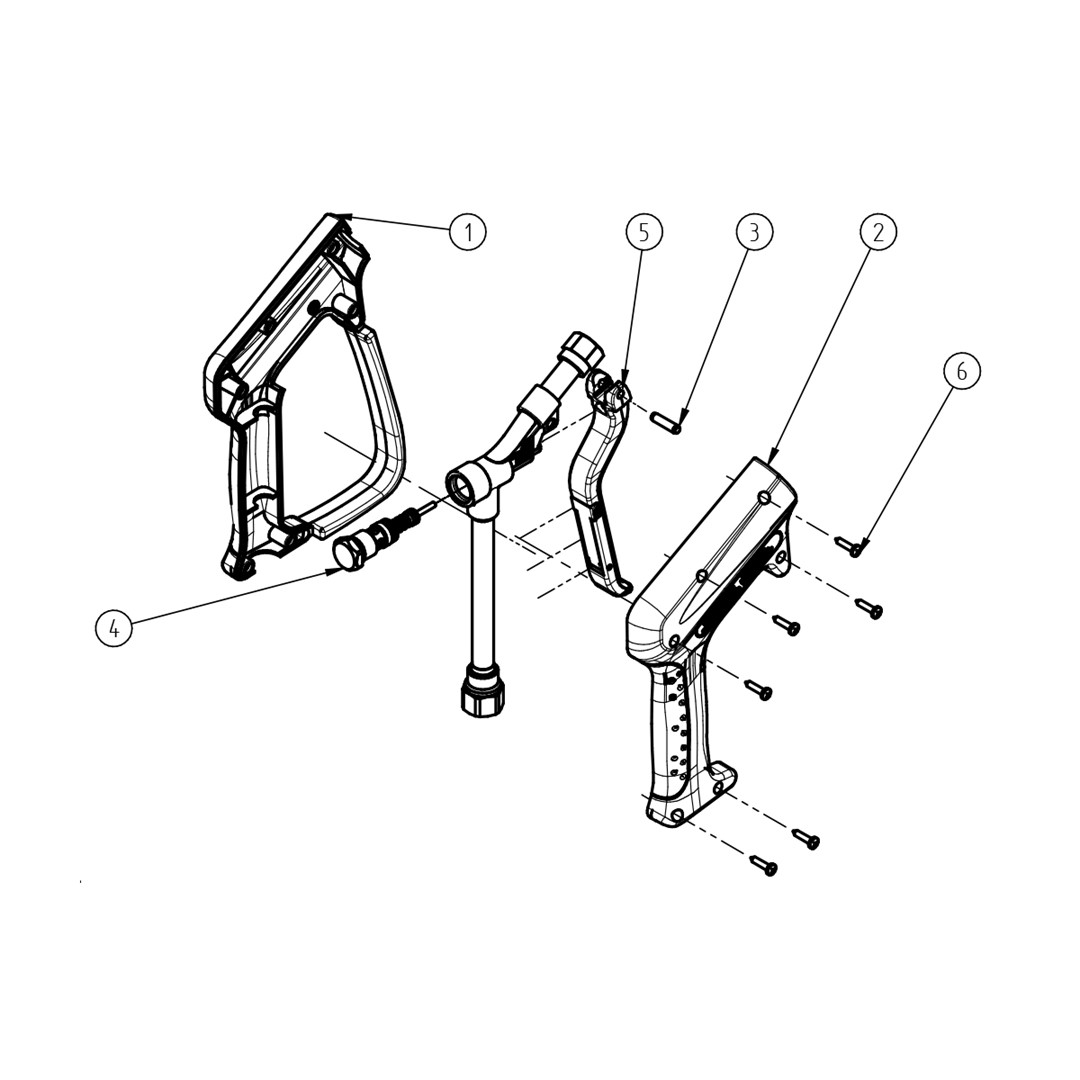 Striekacia pištoľ EcoLine ONE 3/8" F - 1/4" F