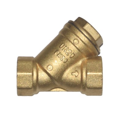 Water filter made of brass 3/4” F - 3/4” F 45 mesh