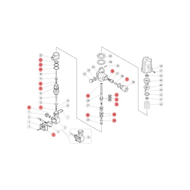 Komplet naprawczy - by pass VB9 z elektrozaworem