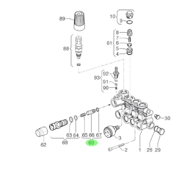 Non return valve Comet