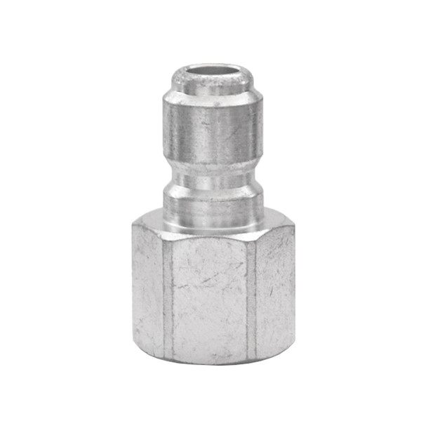 Quick coupling - plug 15mm 3/8 F-zinc plated steel