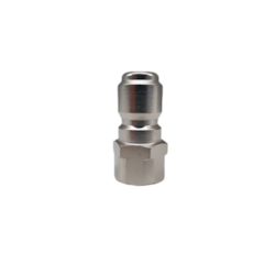 Stecknippel 15 mm verzinkt Stahl 1/4  IG