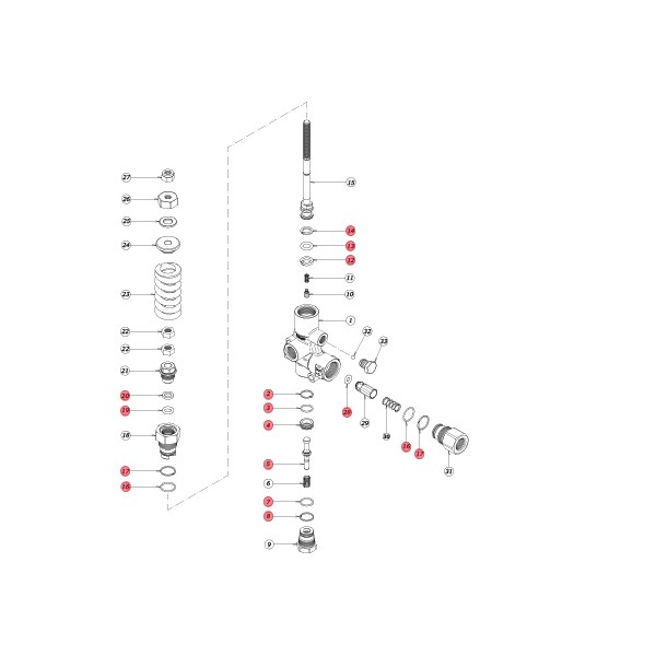 Spare parts for VHP70