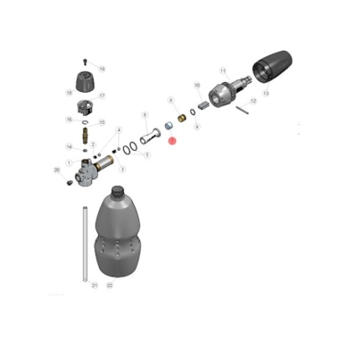 Sitko lancy piany PF22 - poz. 7