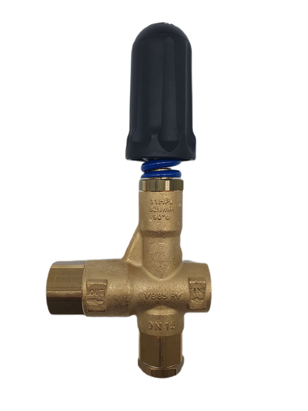 By Pass ventil VB85RV 310bar 80l/min 1/2"F+ gombík