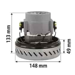 Saugturbine 1100 W 1-stufig