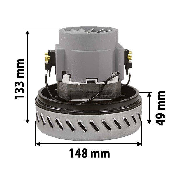 Vacuum motor 1100 W 1-turbine