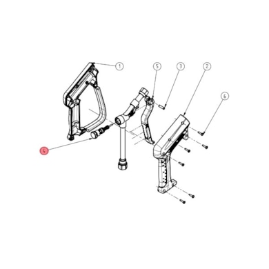 Spare parts kit for spray gun EcoLine ONE