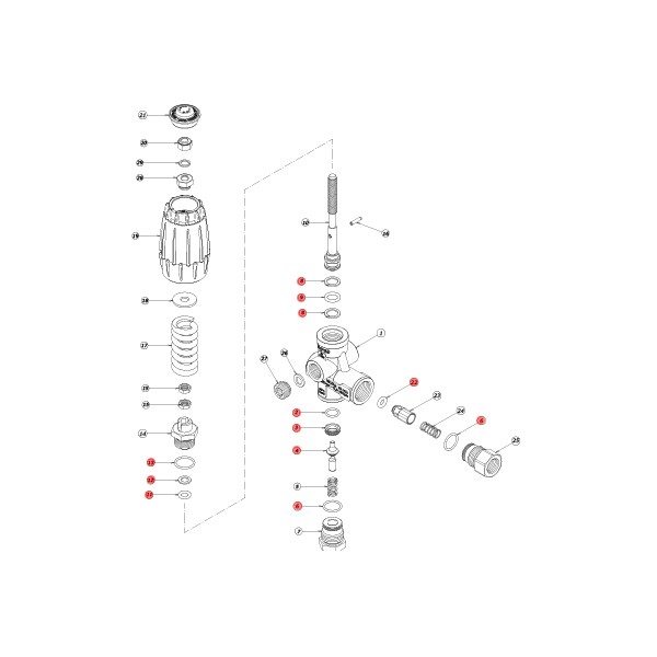 Spare parts for VHP39