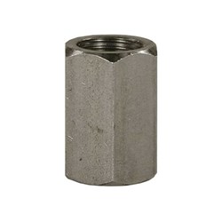 SOCKET HEXAGON 1/4 F ZINC-PLATED STEEL