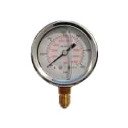 Pressure gauge DN 63 - 600 bar 1/4  M Side