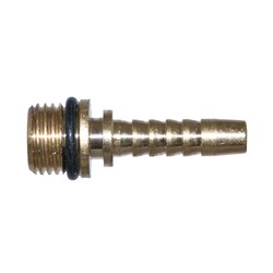 Crimp nipple for sewer cleaning hose DN 5 - 1/8  M